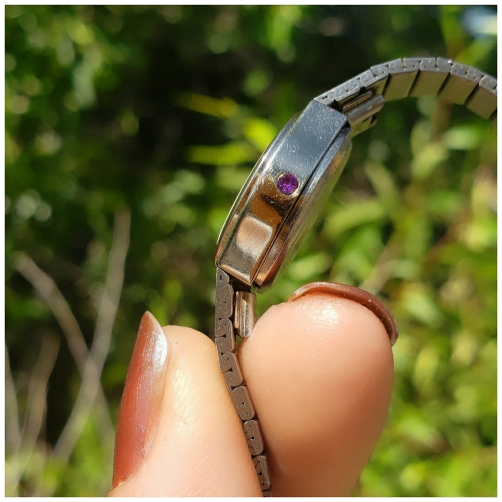 garnet🍓sapphire bracelet KAMELEON🦎KREATION - Picture 2 of 8